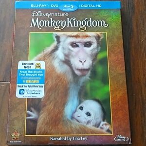 Disney Nature MONKEY KINGDOM on BLU-RAY + DVD
